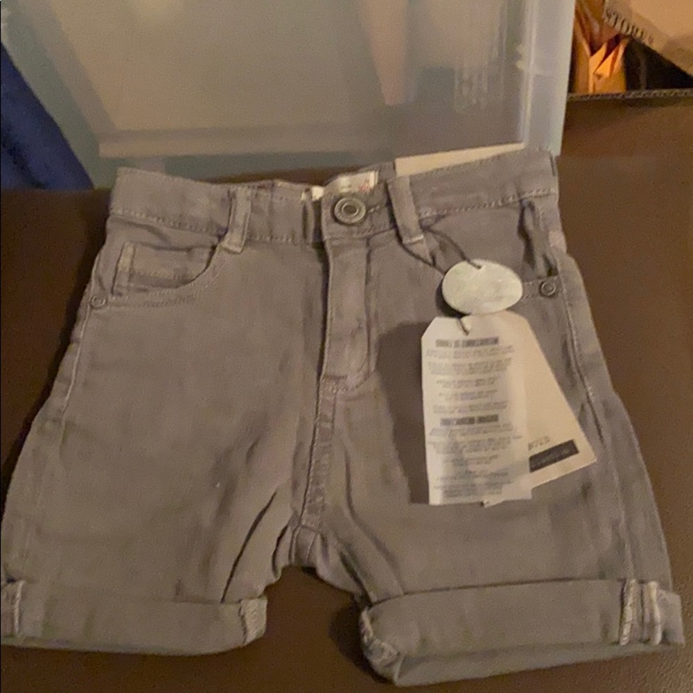 Zara gray shorts